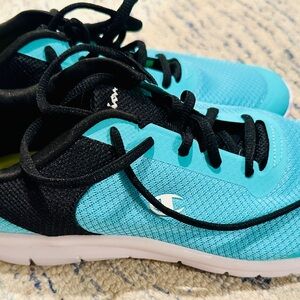 Champion Turquoise and Black Sneakers